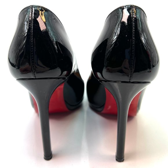 🌷❤️‍🔥FINAL SALE 🔥 NO OFFERS🌷💥Christian Louboutin Neofilo 120 Pumps 34.5 - Picture 5 of 8